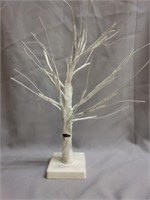 Twinkle Star 17.7" LED Decorative Birch Tree batte