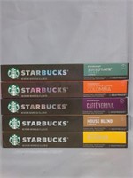 Assorted Starbucks Coffee Nespresso Pods