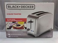 Black & Decker 2-Slice Stainless Steel Toaster