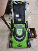 Greenworks 20" 12A Electric Lawn Mower Untested
