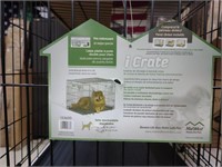 iCrate Metal Dog Crate Measures: 36" X 25" X 23"