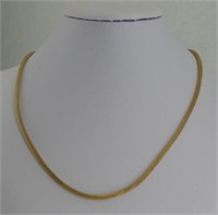 18 inch Hollow Gold Chain