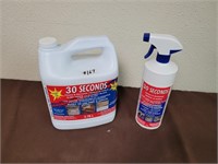 New 30 seconds cleaner. 1L and 3.78L