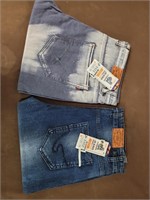 2x new jeans size 36 (aprox 34 length)