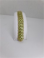 Peridot Bracelet in 14K Yellow Gold