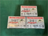 75 - Winchester 12GA 3in BB Steel Shot Ammo
