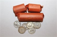 1946 - 1964 Silver Washington Quarter Coins
