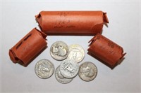 1946 - 1964 Silver Washington Quarter Coins