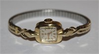 14K Gold Ladies Omega Watch