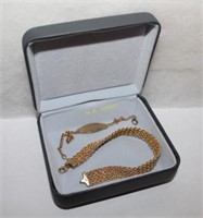 Two 10K Gold Bracelets
