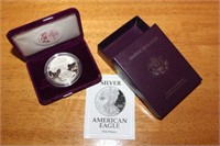 1992 American Silver Eagle Dollar Coin