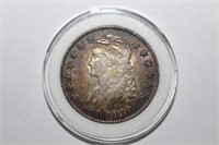 1830 Capped Bust Half Dollar Silver Coin