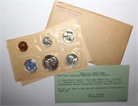 One 1958 Proof Coin Set