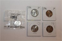 2003 Uncirculated and U.S. Territory Quarter Coins