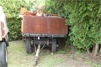 20ft Steel Tomato Wagon Loaded w/Scrap