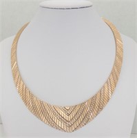 17" Gold Necklace