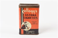 RARE KELLOGG'S ASTHMA 20 CIGARETTES POCKET POUCH