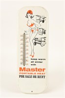 MASTERS PORTABLE HEAT FOR SALE OR RENT THERMOMETER