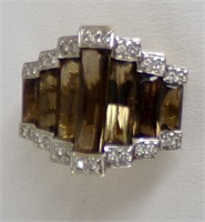 Bellarri Quartz and Diamond Pendant