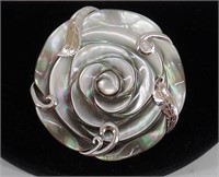 Pearl Rose Pendant