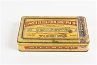 MILLBANK STRAIGHT CUT 50 CIGARETTES BOX