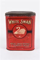 WHITE SWAN GOODS SPICES COFFEE CEREAL CANISTER