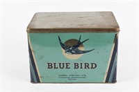 VINTAGE BLUE BIRD OLD FASHIONED HUMBUGS 7 LBS. TIN