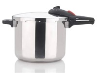 $110 ZAVOR Elite 10-Qt. Pressure Cooker Silver