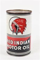 RED INDIAN MOTOR OIL IMPERIAL QT. CAN