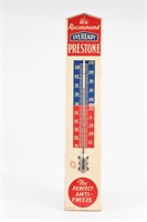 WE RECOMMEND EVEREADY PRESTONE THERMOMETER