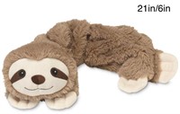 Warmies Sloth Wrap Brown