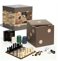 GAME DICE BOX 5IN 1