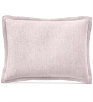 $80 Hotel Collection Linen King Sham Dusty Rose Km