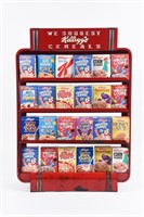 WE SUGGEST KELLOGG'S CEREALS ADV. RACK/ CONTENTS