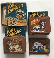 Lone Ranger Wallets. Lot of (4).