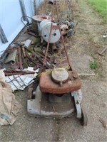 Antique Lawn Boy push mower with owners manual