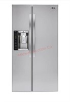 LG thinq side by side refrigerator MSRP $1799