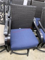 Patio swivel rocking bar height chairs MSRP $299