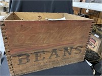 Campbell's Pork and Bean Wooden Shipping Box