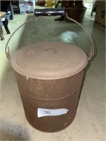 Cylindrical Tin Canister