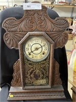 Oak Case Gingerbread Clock