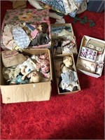 Assorted Doll Items And Miscellaneous Items