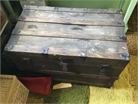 Trunk With Contents Of Records 18x21x32