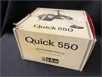 D.A.M. Quick 550 Fishing Reel in Original Box