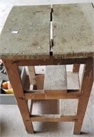Flip-top Table To Step Stool