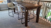 5 PC TABLE & STOOLS