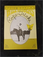 1969 Will Rogers Rope Tricks Book