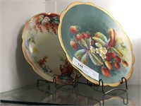 2 Limoge Decorative Plates