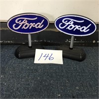 (2) Ford Desk Lamps