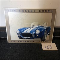 Metal Shelby Cobra Sign